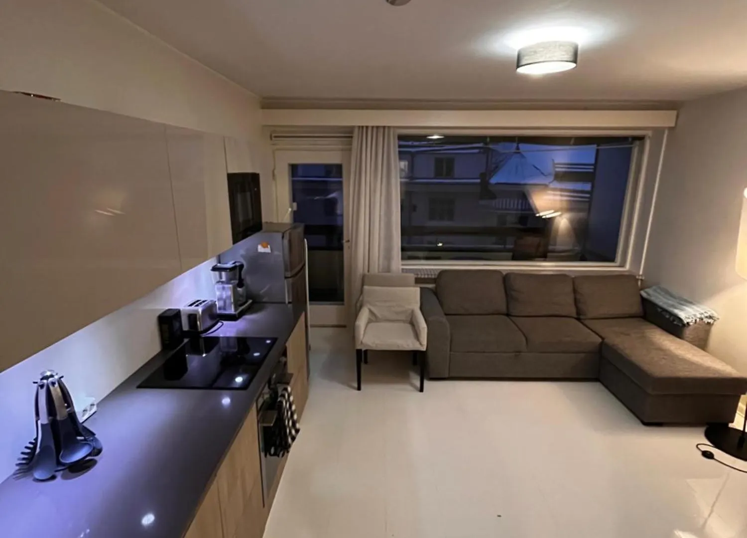 Modern Studio With Balcony In City Center Helsinki 0*,